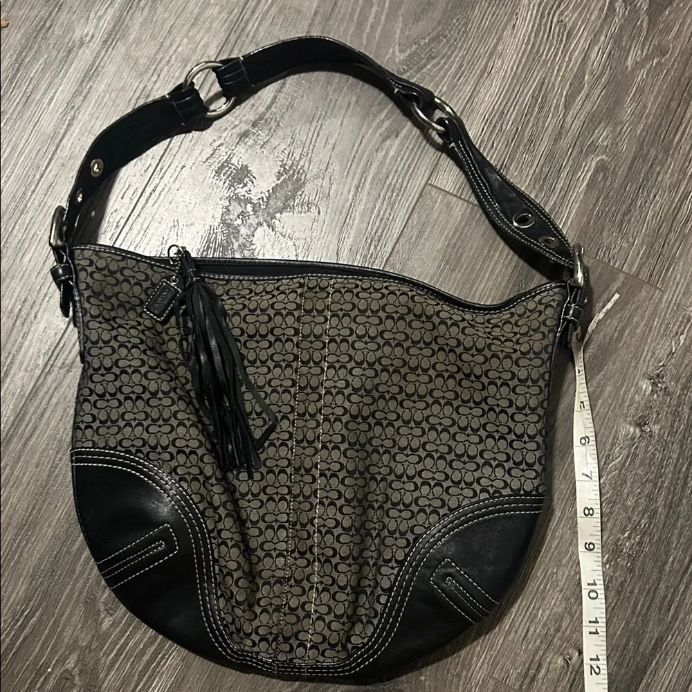 Y2K Coach Black Shoulder Bag